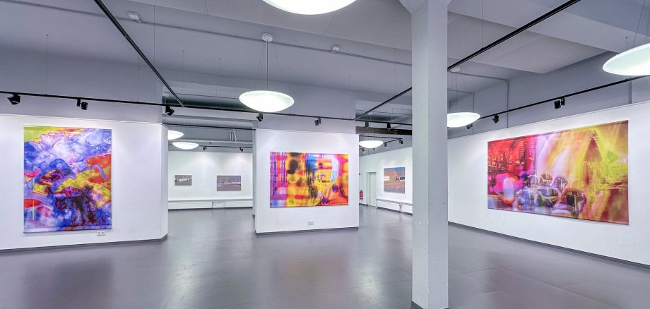Die aktuelle Ausstellung FRANK BAQUET – KEINE MALEREI im Kunsthaus